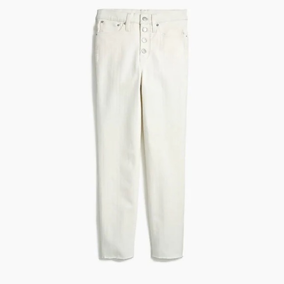 J Crew Vintage straight jean in white denim - Picture 1 of 6